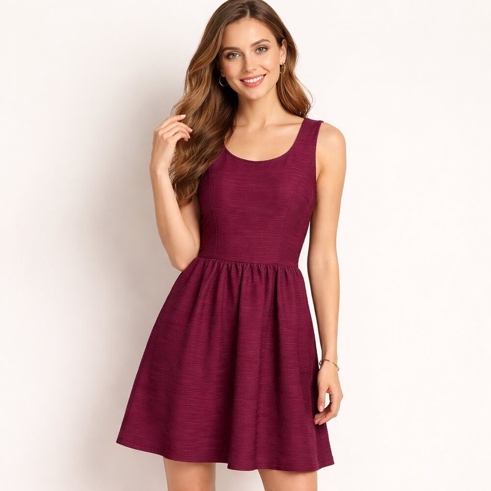 Rewind Dress Maroon/Red size XL